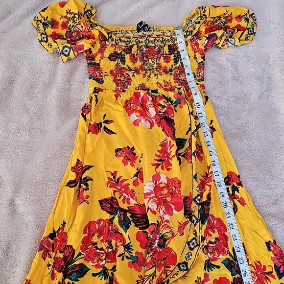 Lulu's Yellow and Red Floral Maxi Dress - Picture 11 of 13